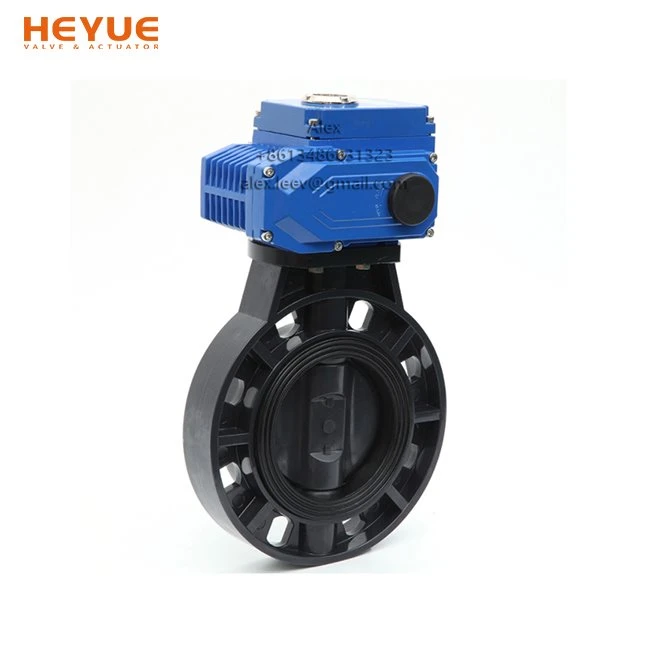 Elektromotorizirani PVC leptir ventil