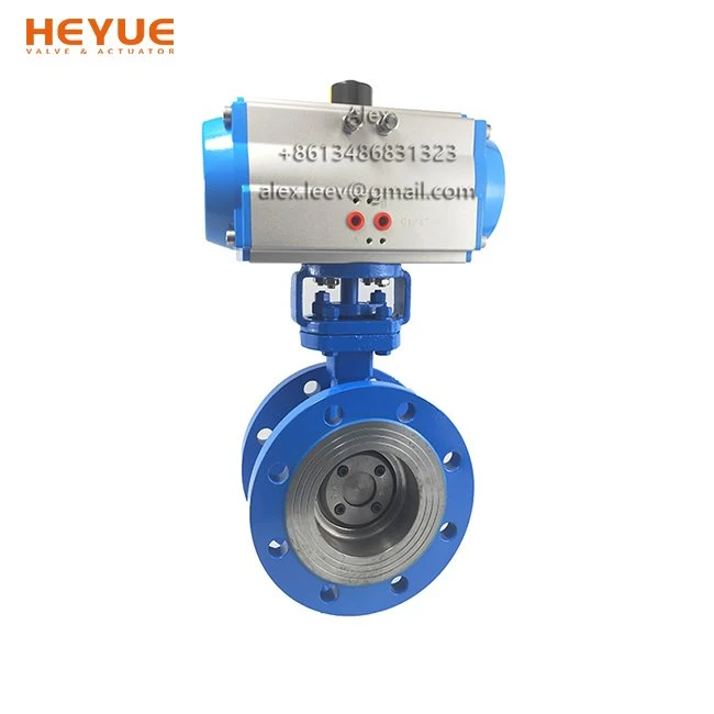 info-1-1 Pneumatic Triple Eccentric Butterfly Valve